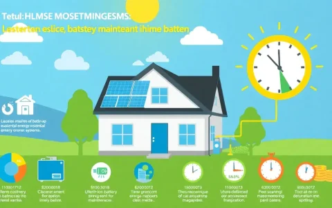 What are the typical maintenance costs for lithium-ion batteries in residential energy storage systems