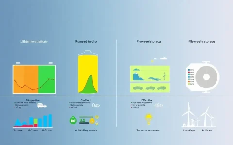 What are the differences in efficiency between various types of energy storage systems