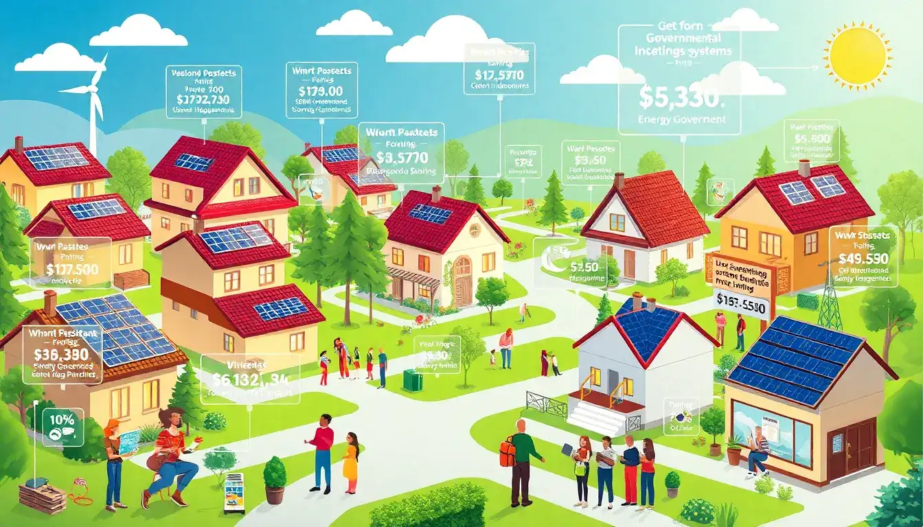 What are the most common government incentives for residential energy storage systems