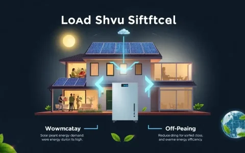 What are the main benefits of using load shifting with residential energy storage systems