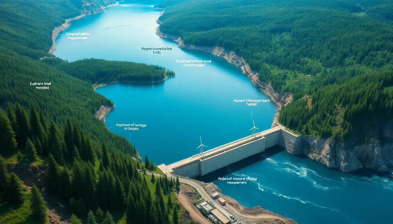 What are the main ecological concerns associated with the construction of pumped hydro storage dams