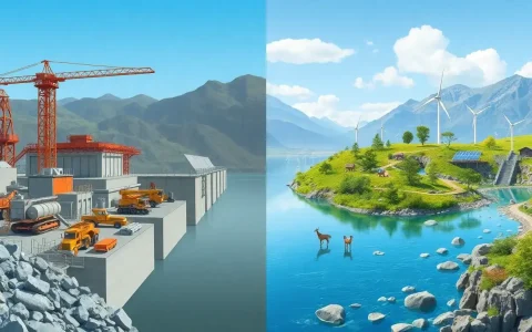 How do the initial construction costs of pumped hydro storage systems affect their overall environmental sustainability