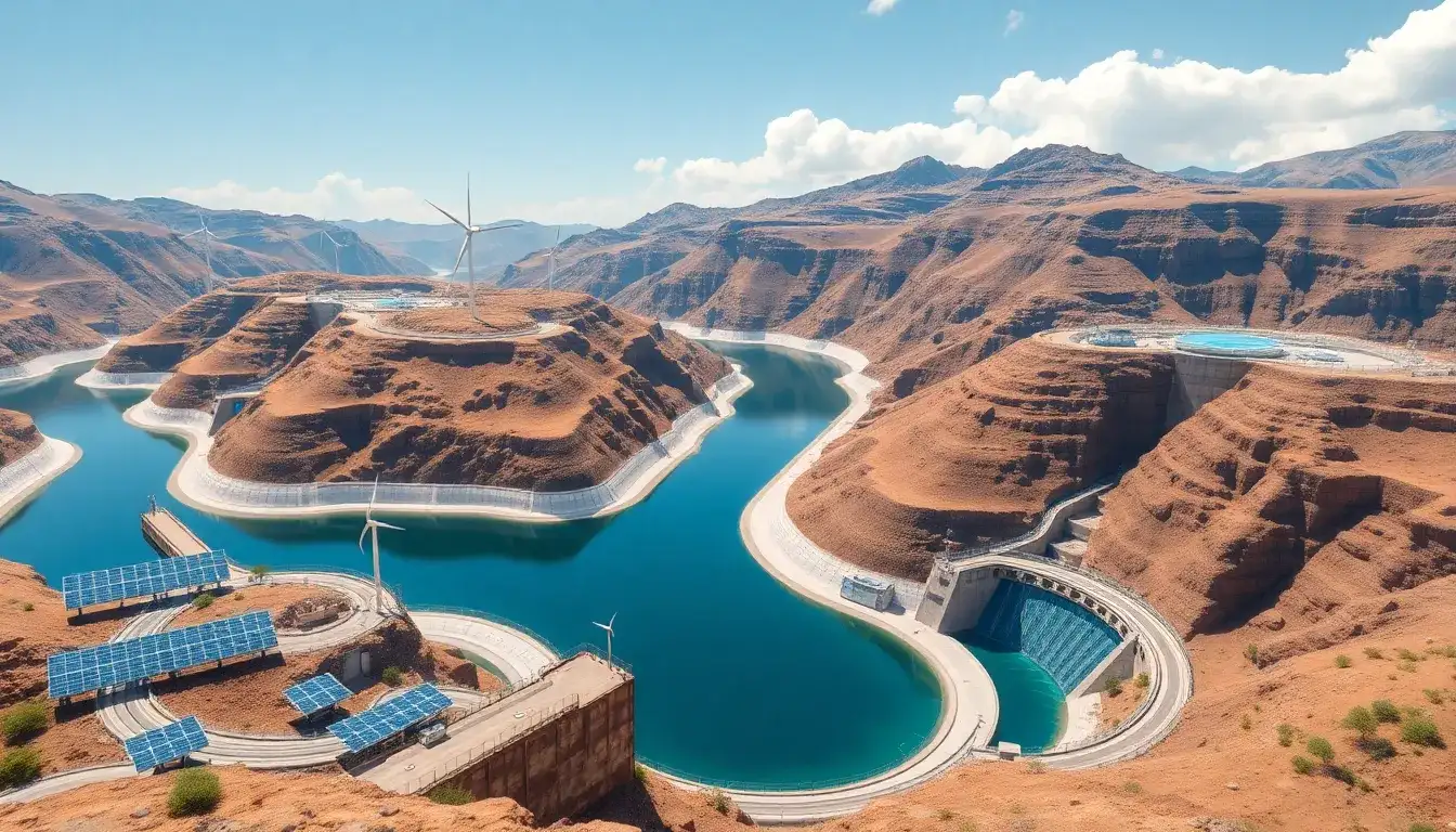 What advancements are being made to improve the efficiency of pumped hydro storage