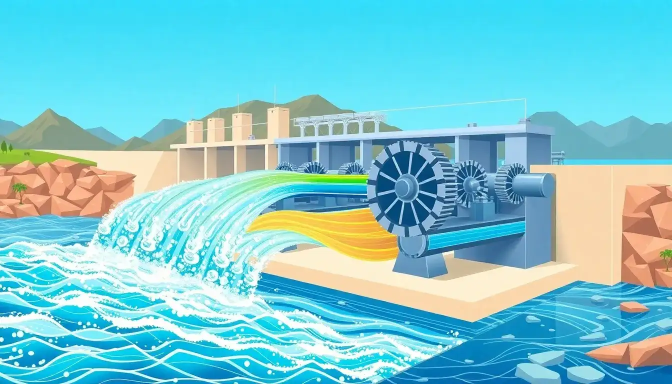 How do adjustable-speed pump-turbines improve efficiency