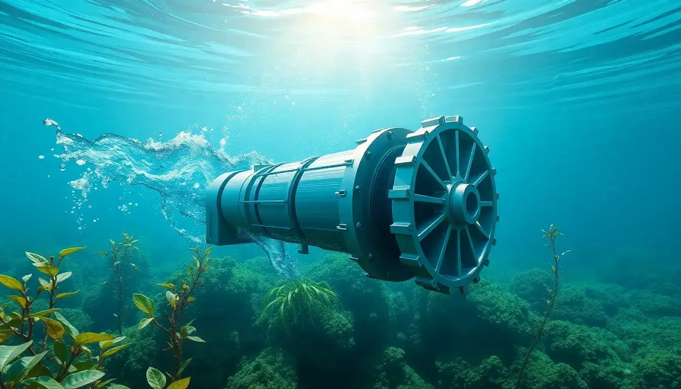What are the benefits of using submersible pump turbines