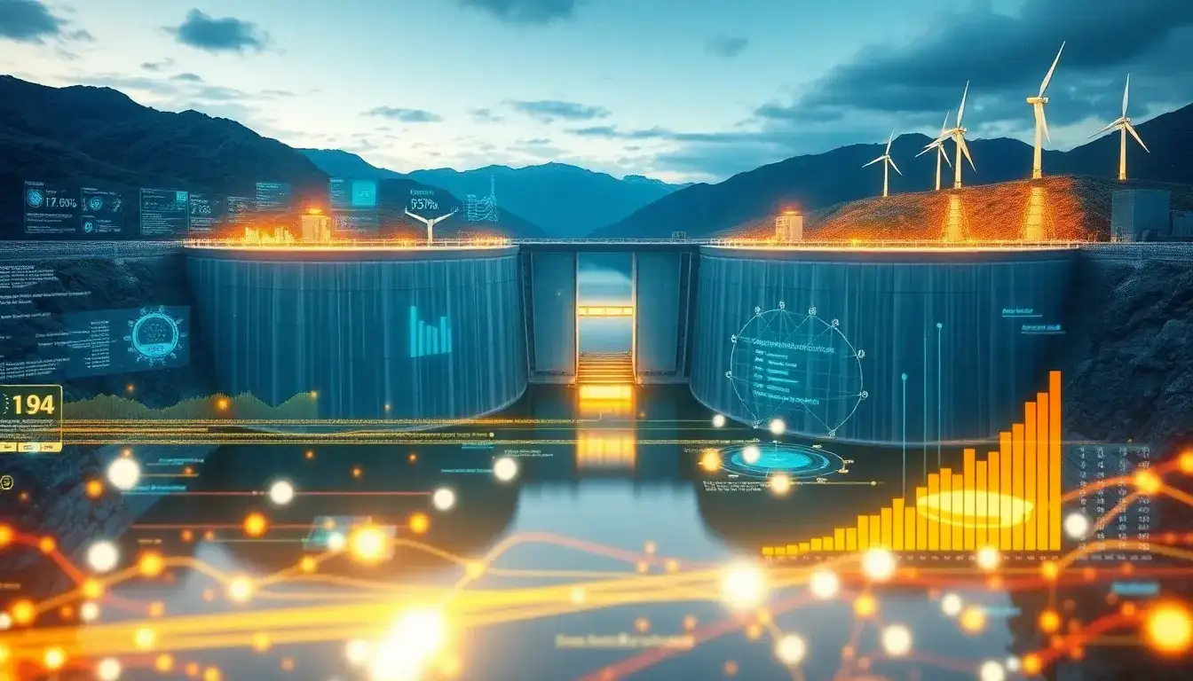 How does digitalization enhance the operation of pumped hydro storage