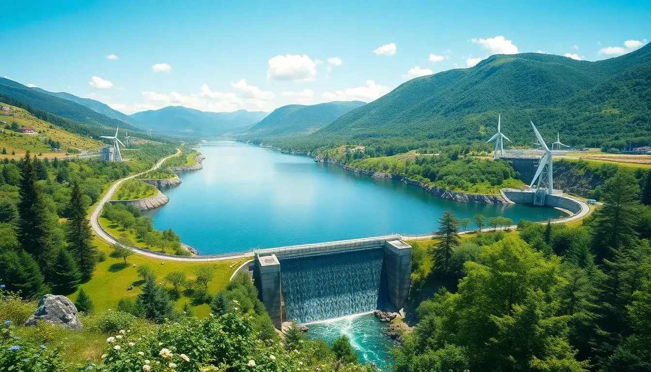 What are the main environmental benefits of closed-loop pumped hydro storage