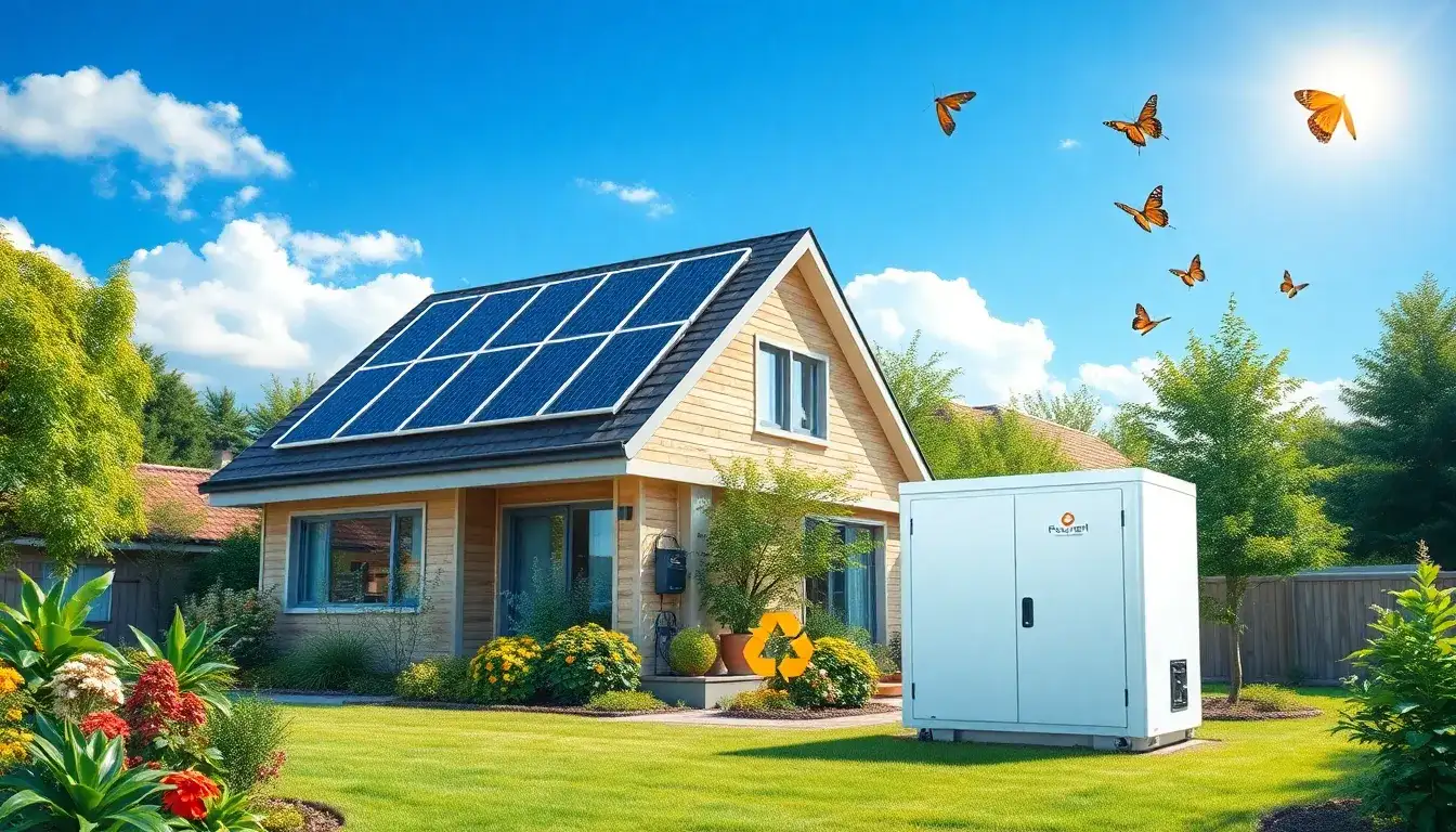 What are the environmental benefits of using residential energy storage systems