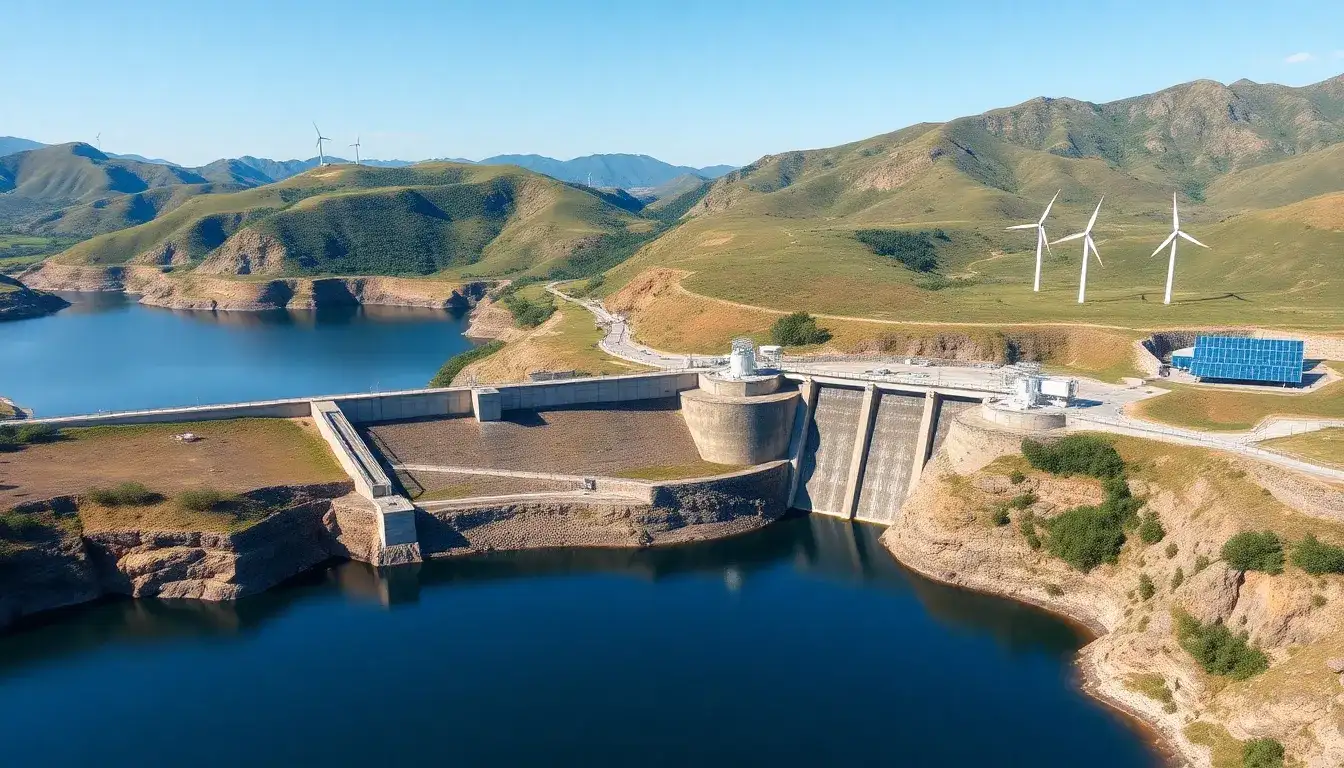 Are there any successful case studies of pumped hydro storage facilities with minimal environmental impact