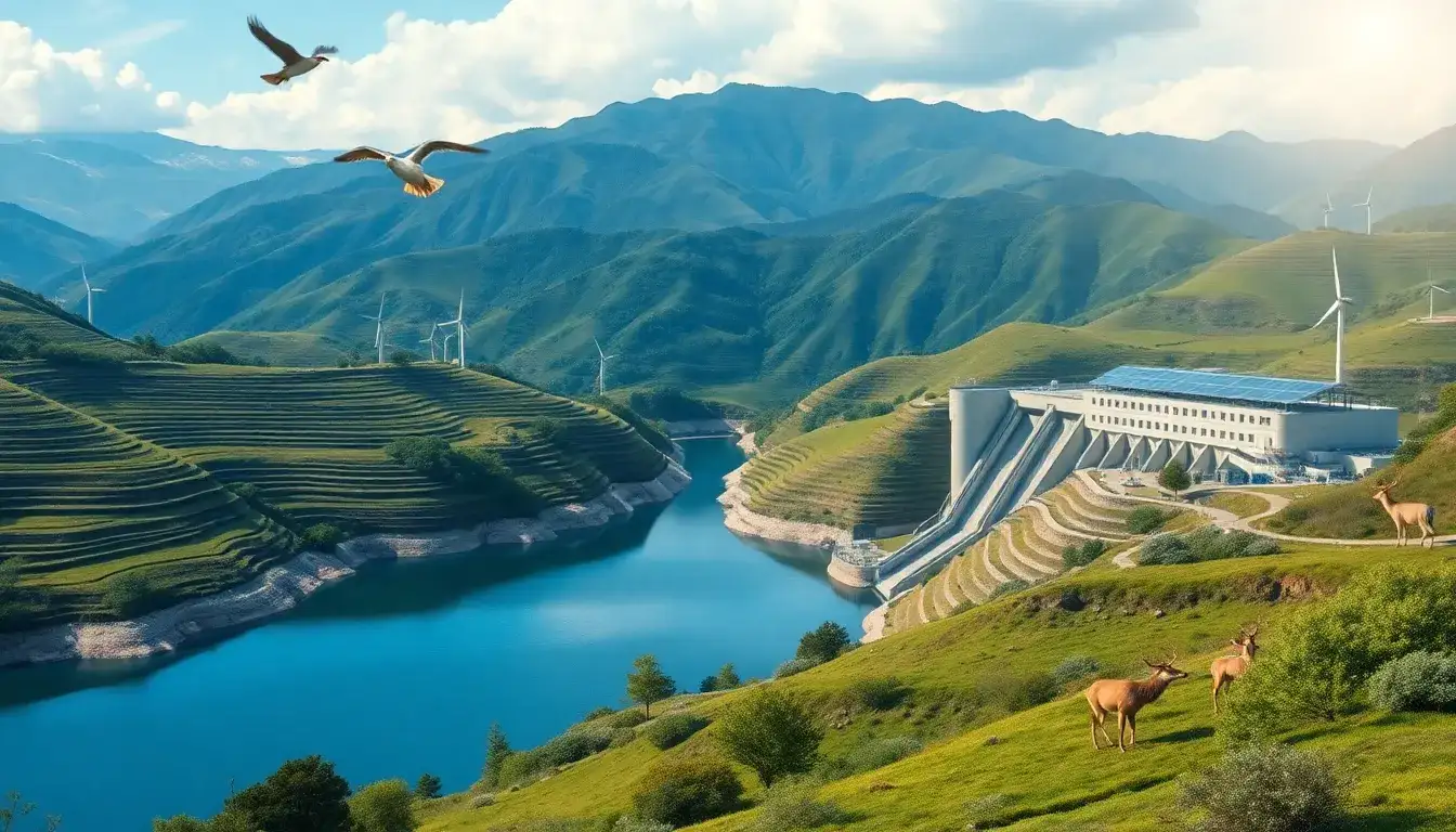 Are there any regions where pumped hydro storage facilities have minimal environmental impact