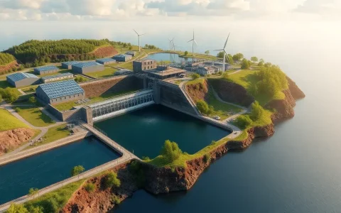 How do brownfield sites reduce the environmental impact of pumped hydro storage facilities