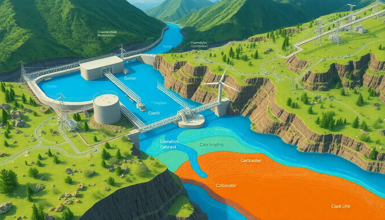 How do closed-loop PSH systems impact groundwater quality over time