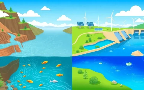 What are the main differences in environmental impacts between open-loop and closed-loop PSH systems