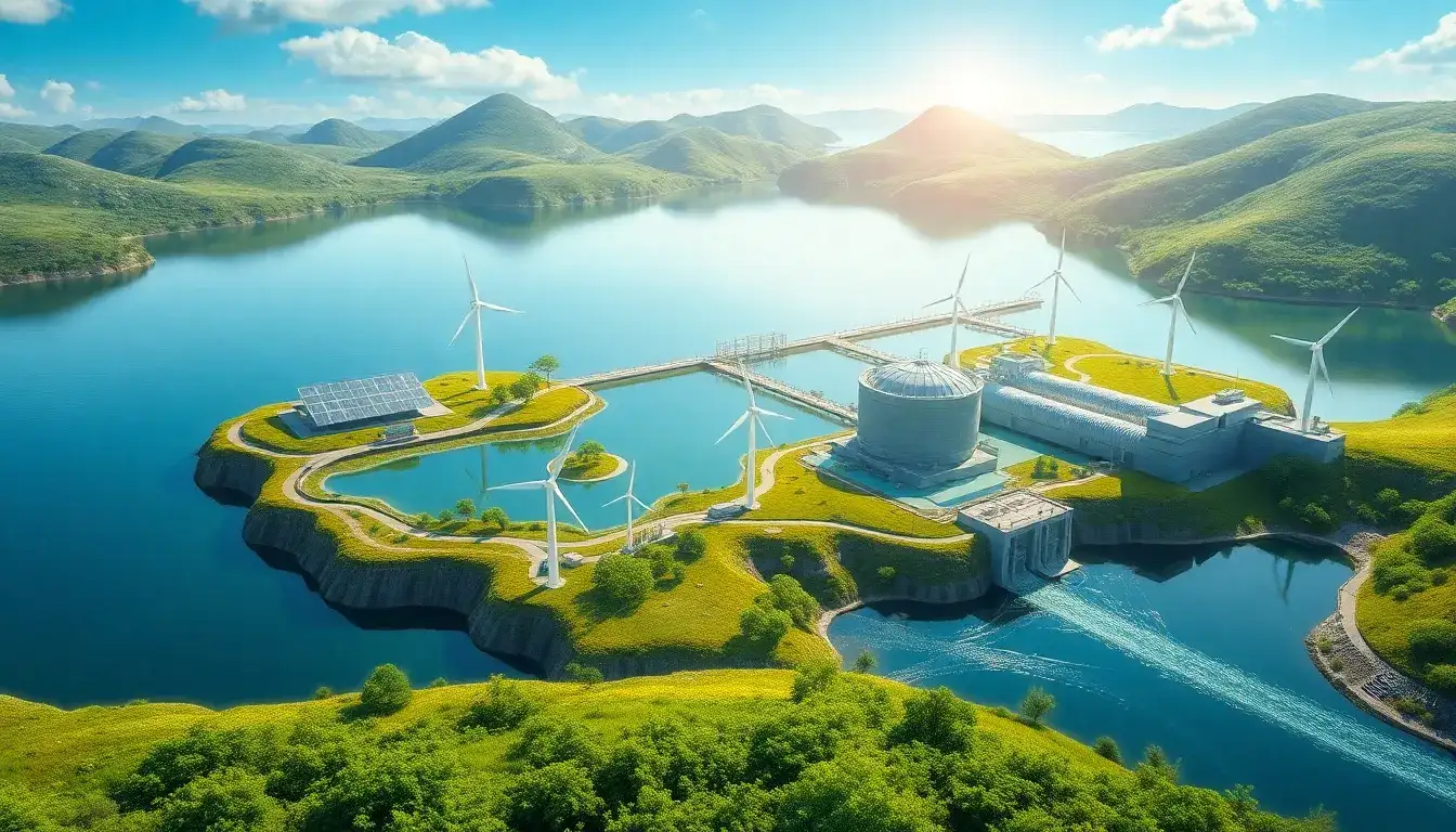 What measures can be taken to mitigate the environmental impacts of closed-loop PSH systems