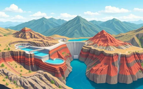 How does site geology impact the cost of pumped hydro storage