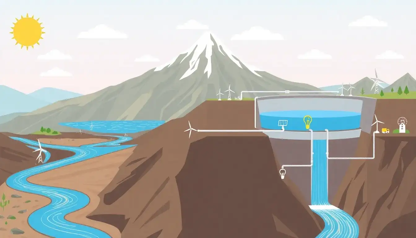 What role does water availability play in the startup costs of pumped hydro storage