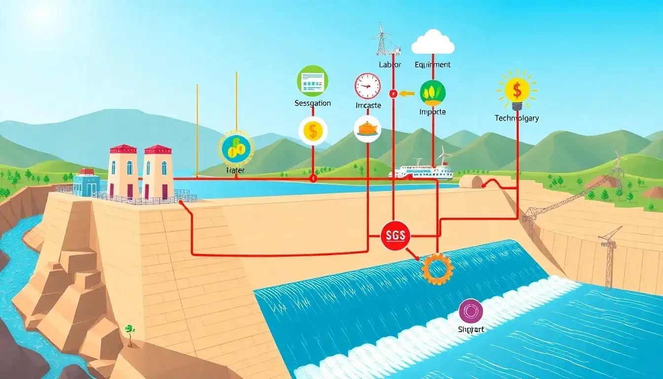 What factors influence the variable O&M costs for pumped hydro storage