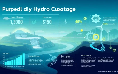 How does the efficiency of pumped hydro storage impact its overall cost