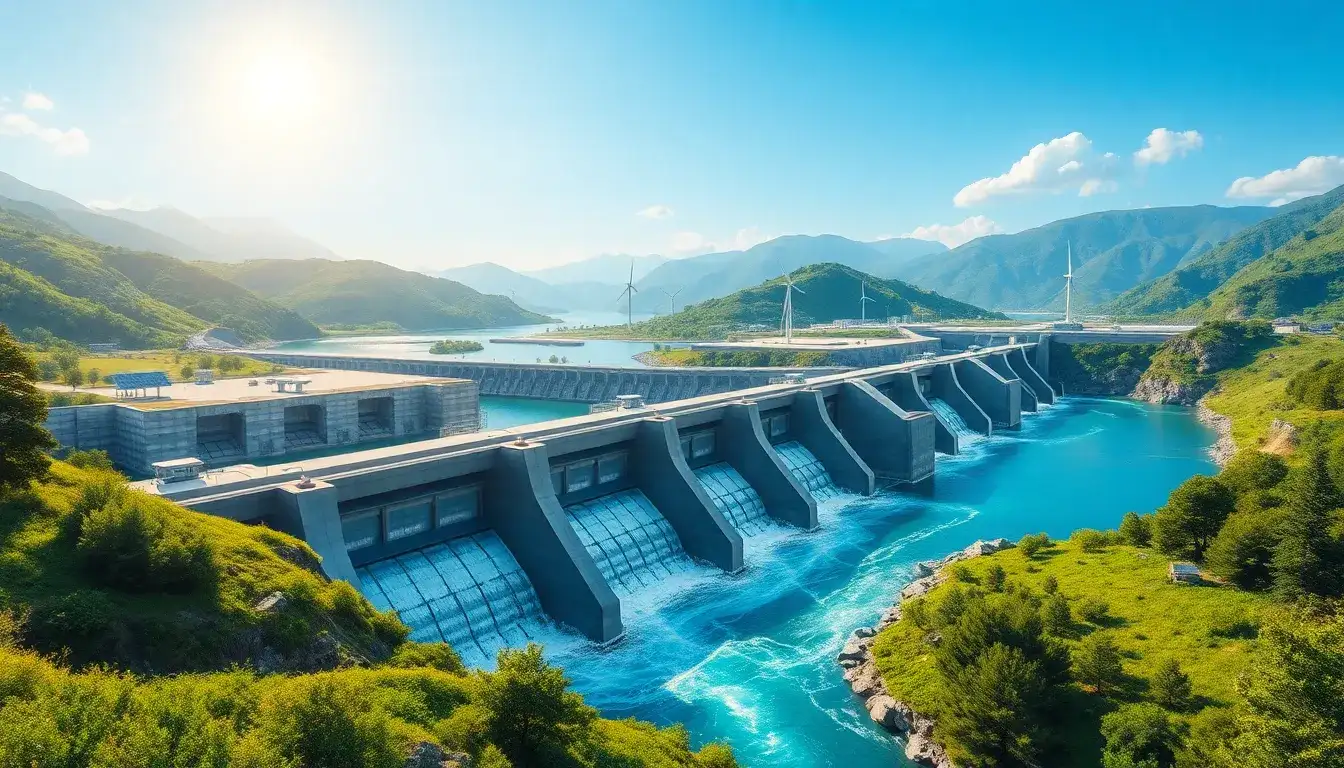 What are the benefits of using modular steel dams in pumped storage hydropower projects