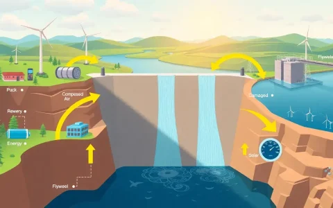 How does the efficiency of pumped hydro storage compare to other energy storage solutions