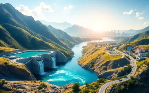 How does pumped hydro storage contribute to a 100% clean energy grid