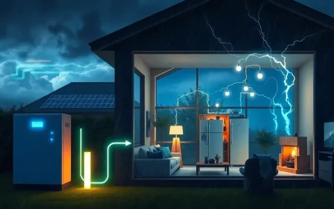 How long can a residential energy storage system power a home during an outage