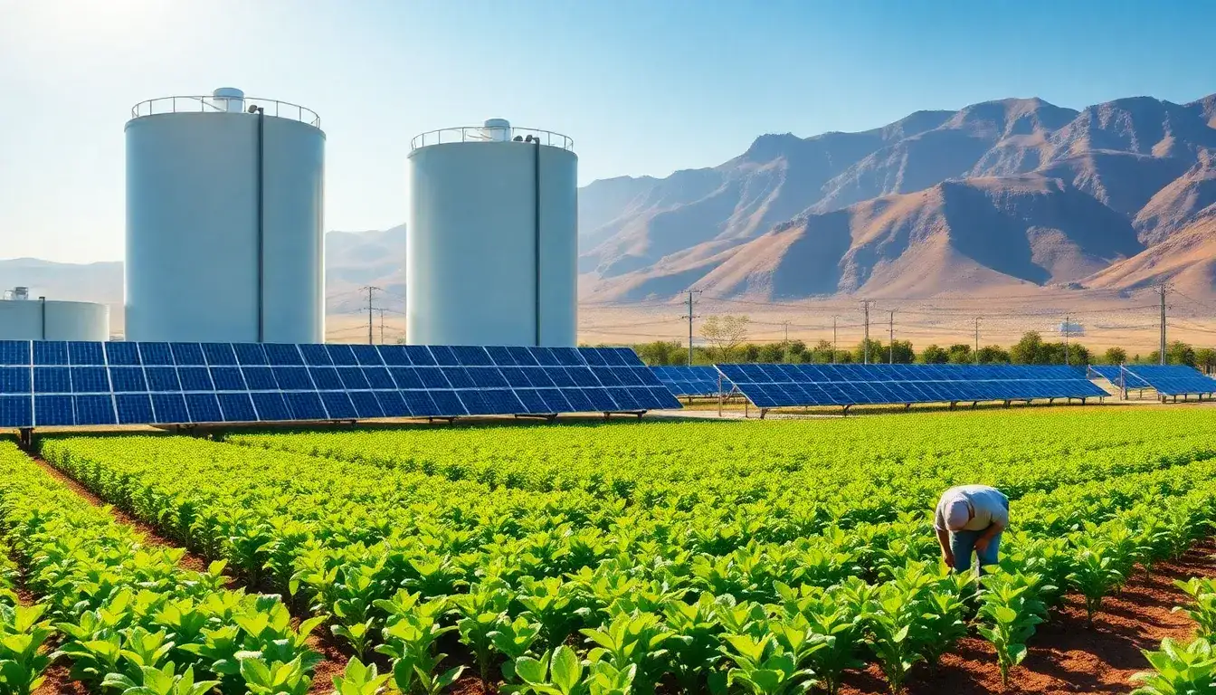 How does the Cat Creek Energy project support both energy storage and drought relief