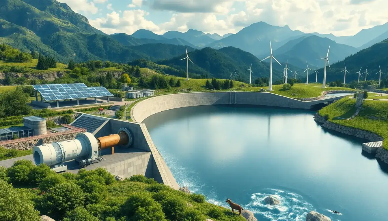 How do environmental concerns impact the maintenance of pumped hydro storage systems