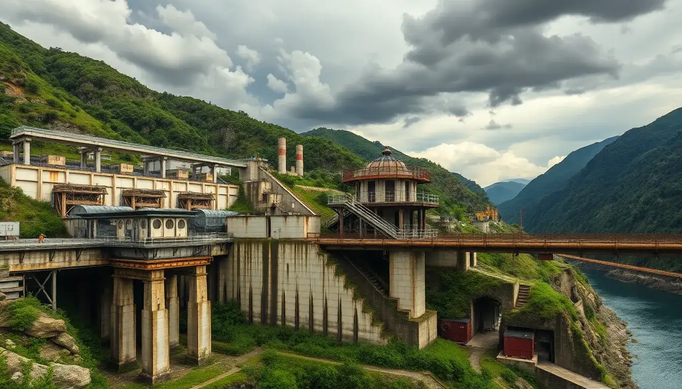 How do aging facilities affect the maintenance challenges of pumped hydro storage systems