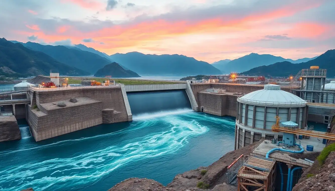 What are the benefits of using polymeric materials in maintaining pumped hydro storage assets