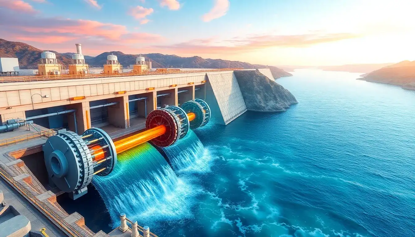 How do polymeric materials improve the efficiency of pumped hydro storage assets