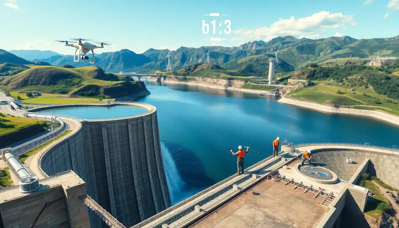 What role do polymeric repair solutions play in the maintenance of pumped hydro storage facilities