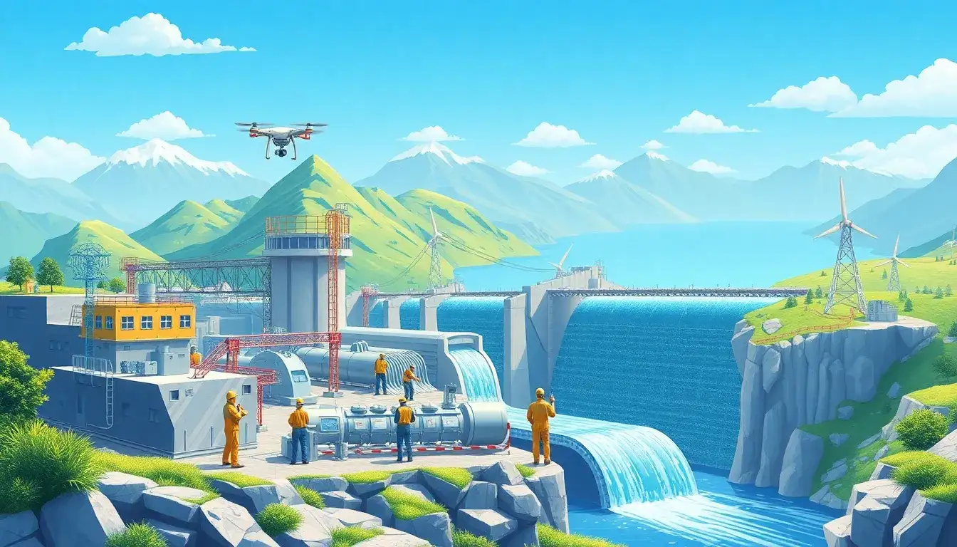 What role does preventative maintenance play in extending the lifespan of pumped hydro storage systems