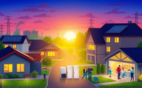 How do residential energy storage systems contribute to grid resilience
