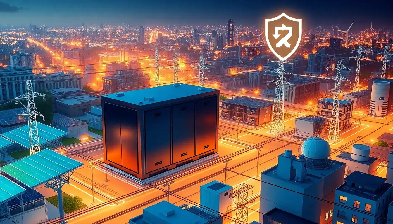 How does energy storage improve grid resilience during outages