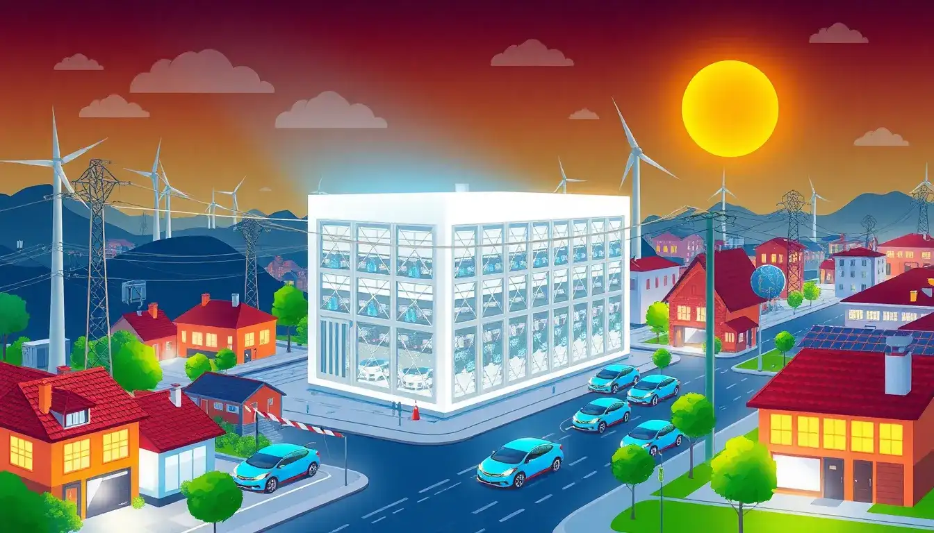 How does energy storage help in managing peak electricity demand