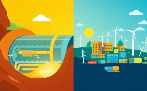 How does compressed air energy storage (CAES) differ from other energy storage technologies