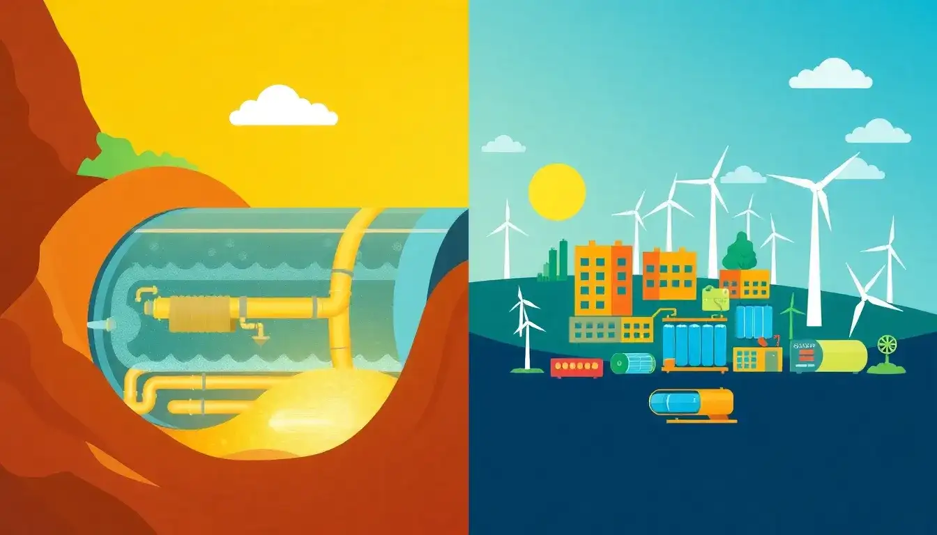 How does compressed air energy storage (CAES) differ from other energy storage technologies
