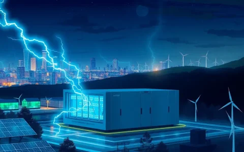 How does battery energy storage prevent blackouts