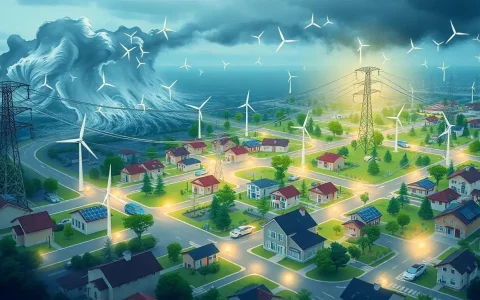 What role do microgrids play in preventing power outages