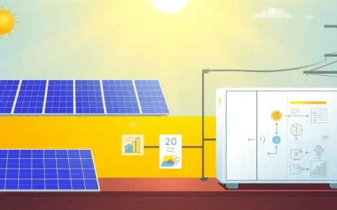 How does battery storage specifically help balance supply and demand in solar power systems