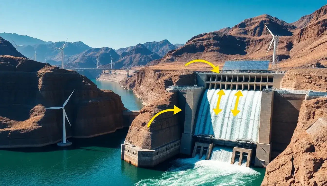 How does pumped hydro storage achieve such high efficiency