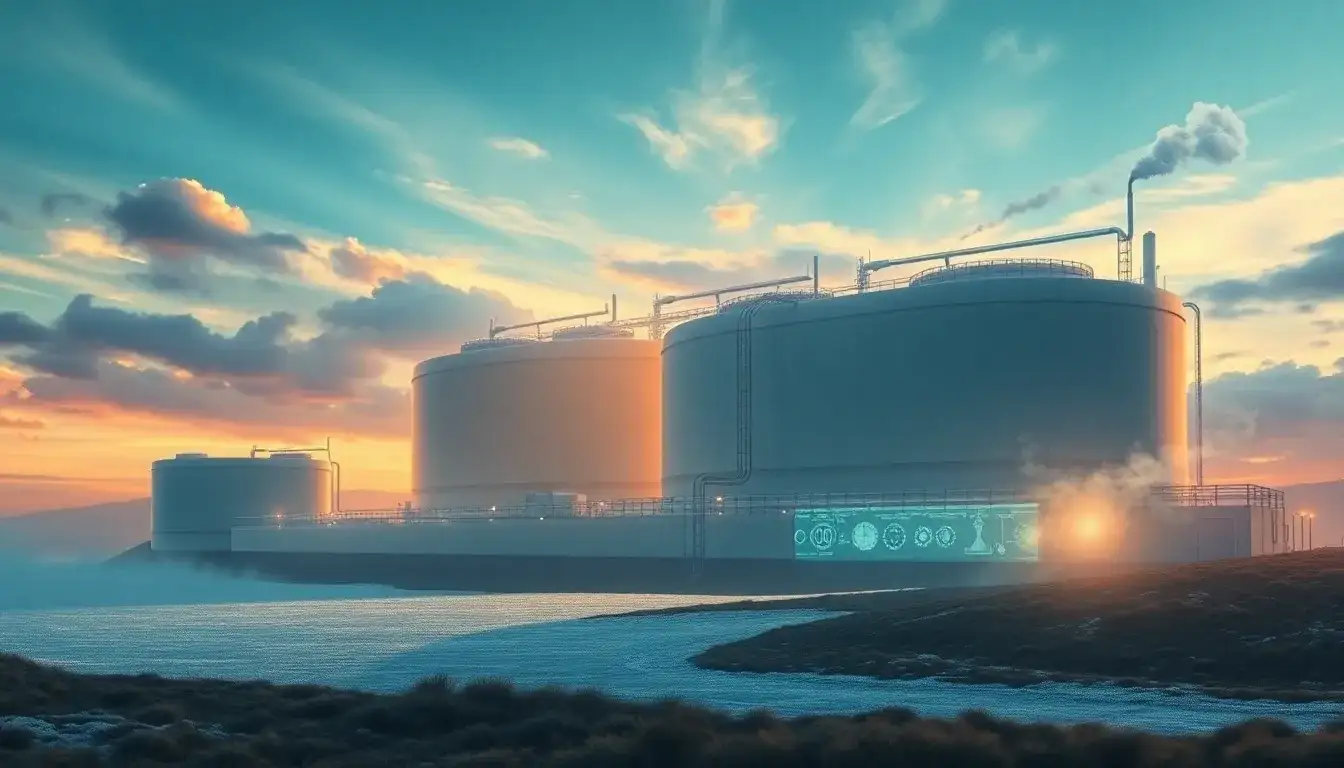 What are the potential drawbacks of using liquid air energy storage