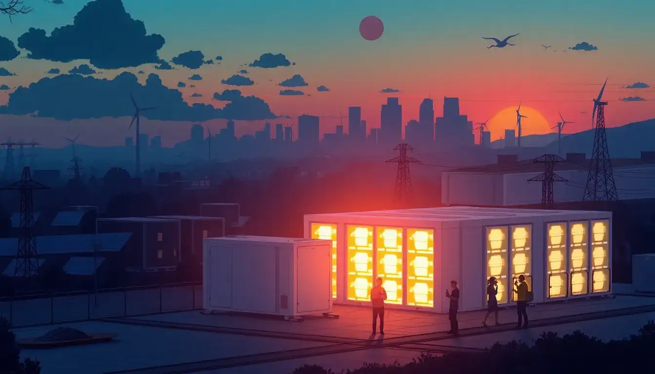 How does energy storage contribute to grid resilience during power outages