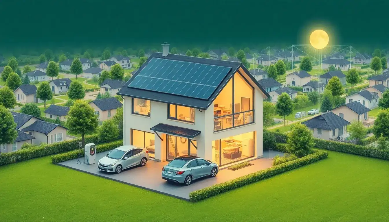 How does energy storage enhance energy independence for households