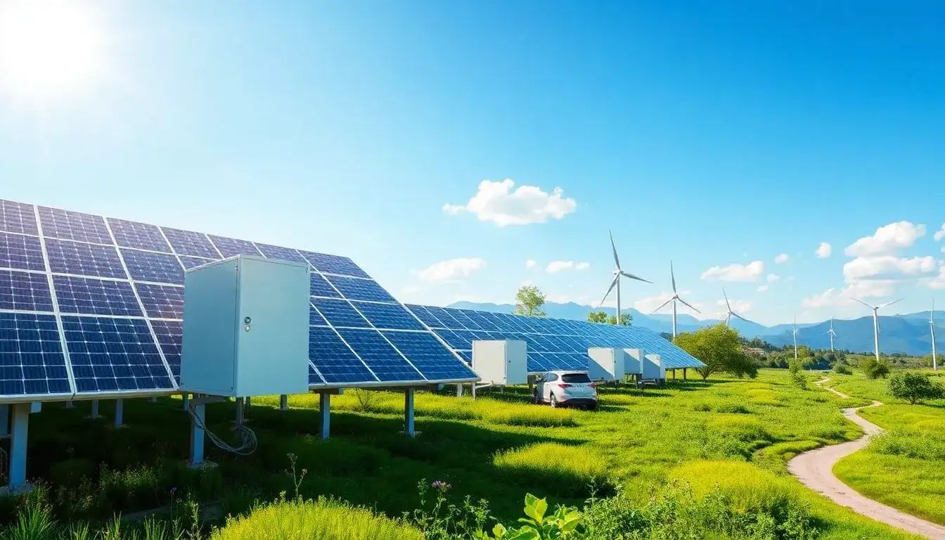 What role does energy storage play in reducing the environmental impact of solar power