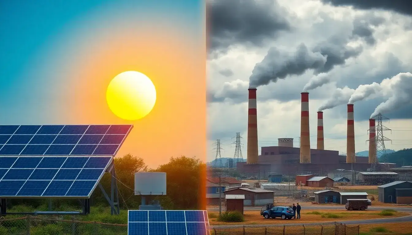 How does the cost of solar energy systems with storage compare to the cost of traditional energy sources during disasters