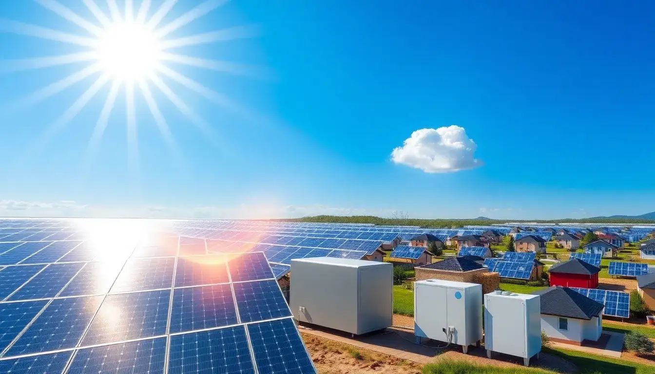 How does energy storage contribute to the reliability of solar power systems