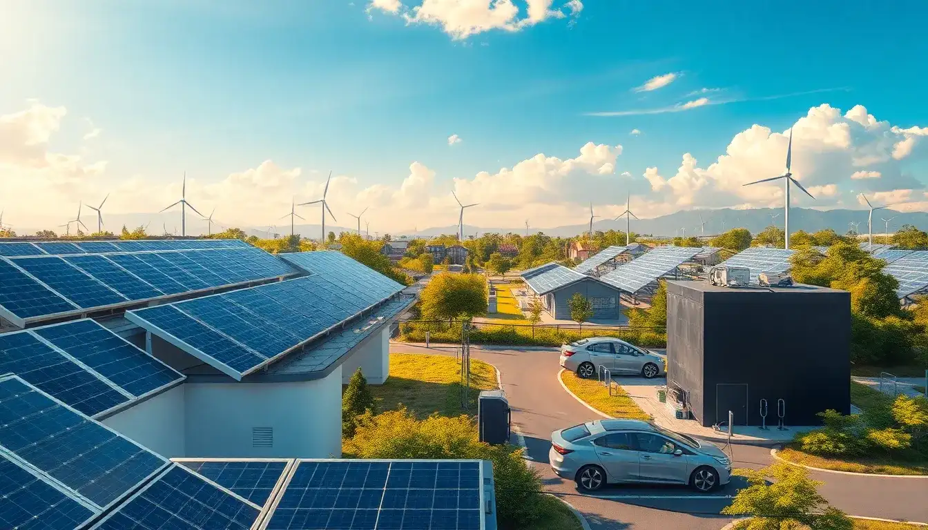 How do advancements in battery technology impact the cost of solar energy systems