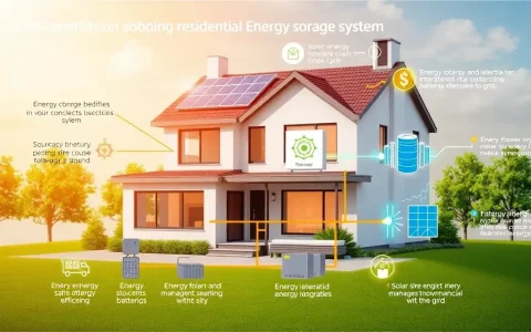 What are the benefits of using a hybrid inverter in a residential energy storage system